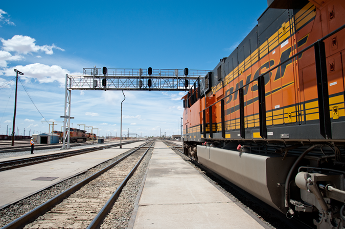 A view from Winslow yard 